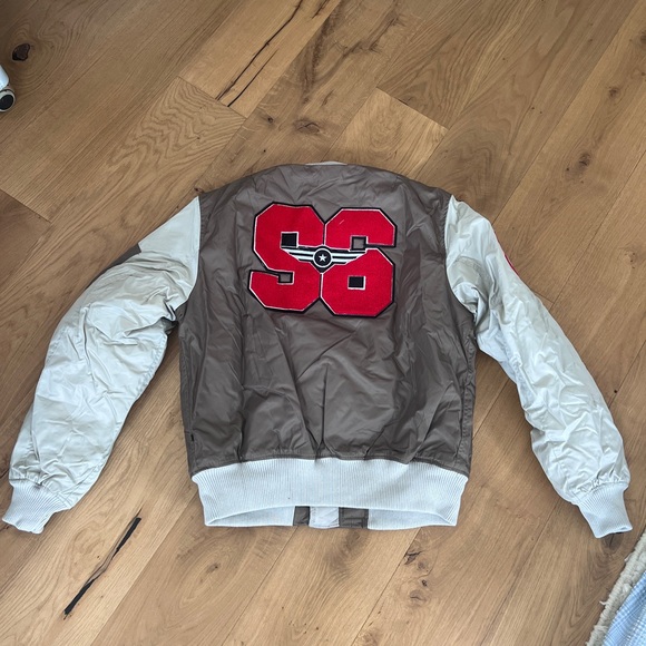 TOP GUN Type MA-1 Bomber Jacket XXL - Picture 2 of 3